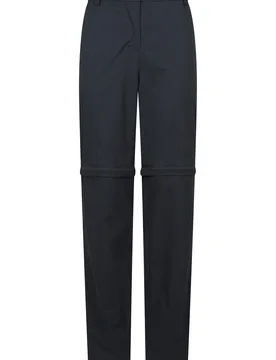 Delta Stretch Womens Zip Off Trousers - Black - Black - Size: 20 - Mountain Warehouse - FashionsVida