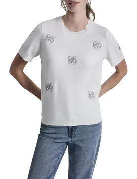 Dkny Pull Dj6r0242 Ivory S Femme
