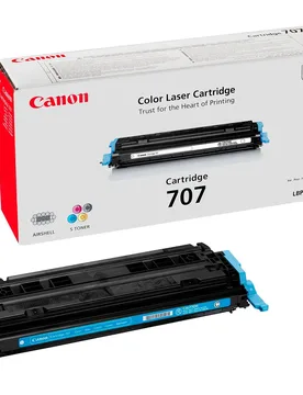 Ink Toner 707 C Cyan One Size unisex - Canon - FashionsVida
