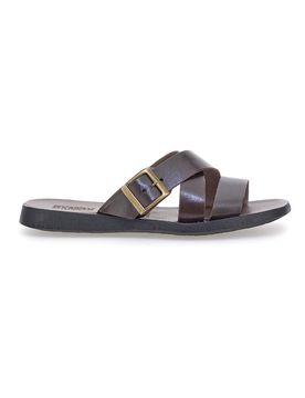 Ciabatte Marroni in pelle e cuoio 4510 41