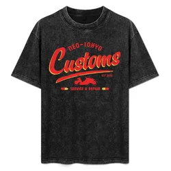 Neo-Tokyo Customs T-Shirt Classic Basic Casual T-Shirt
