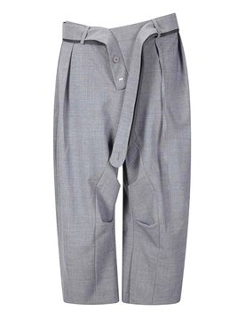 Pantaloncini larghi con cinturino