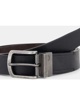 Cinturón de hombre básico reversible - Green Coast - FashionsVida