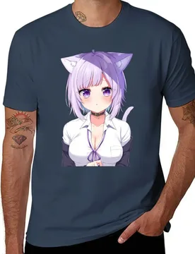 Nekomata Okayu T-Shirt Festival Short Sleeve T-Shirt - Aliexpress - FashionsVida
