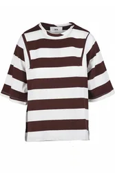 T-shirt - 470682 - Moro/Bianco