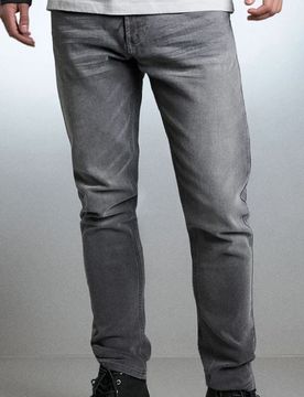 Sinsay - Jeans slim fit - grigio