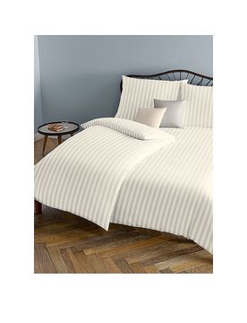 Ropa de cama de damasco Melk 70x90cm / 140x200cm Crema beige
