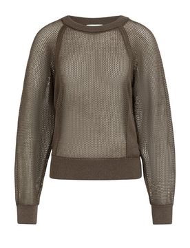 Strickpullover in Netzoptik female