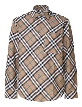 Camicia Vintage Check In Misto Lana