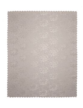 Jacquard-Tischdecke "Jasmin" grau