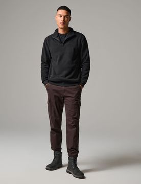 Pantaloni cargo - marrone polveroso