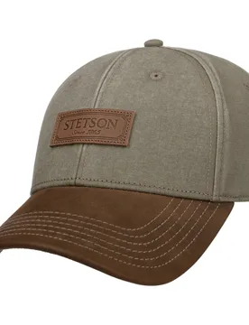 Rustic Cap with UV Protection by - olive - Size: One Size - Stetson - FashionsVida