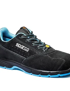 Chaussures De Sécurité Horizon Black / Blue EU 45 - Sparco - FashionsVida