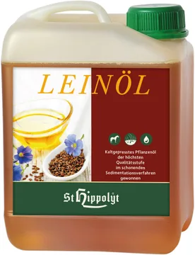 St. Hippolyt Leinöl 2,5 Liter - St. Hippolyt - FashionsVida