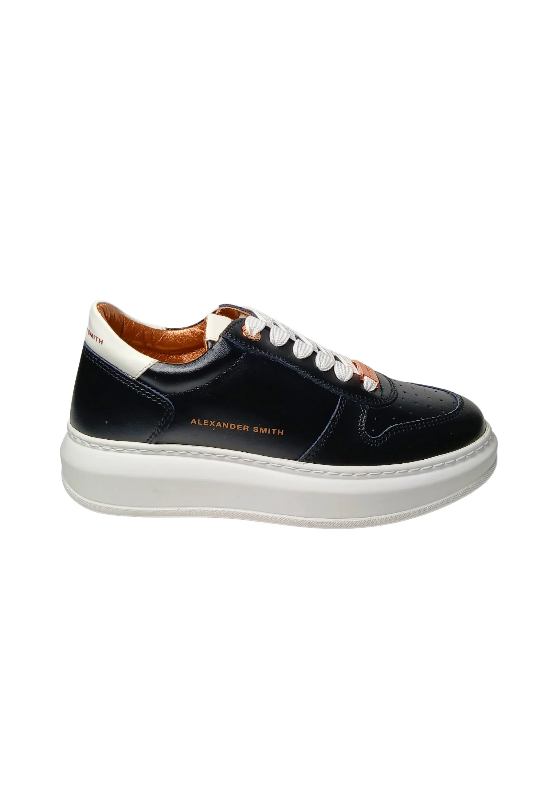 Scarpe Donna Cambridge Woman- Black White - Alexander Smith - FashionsVida