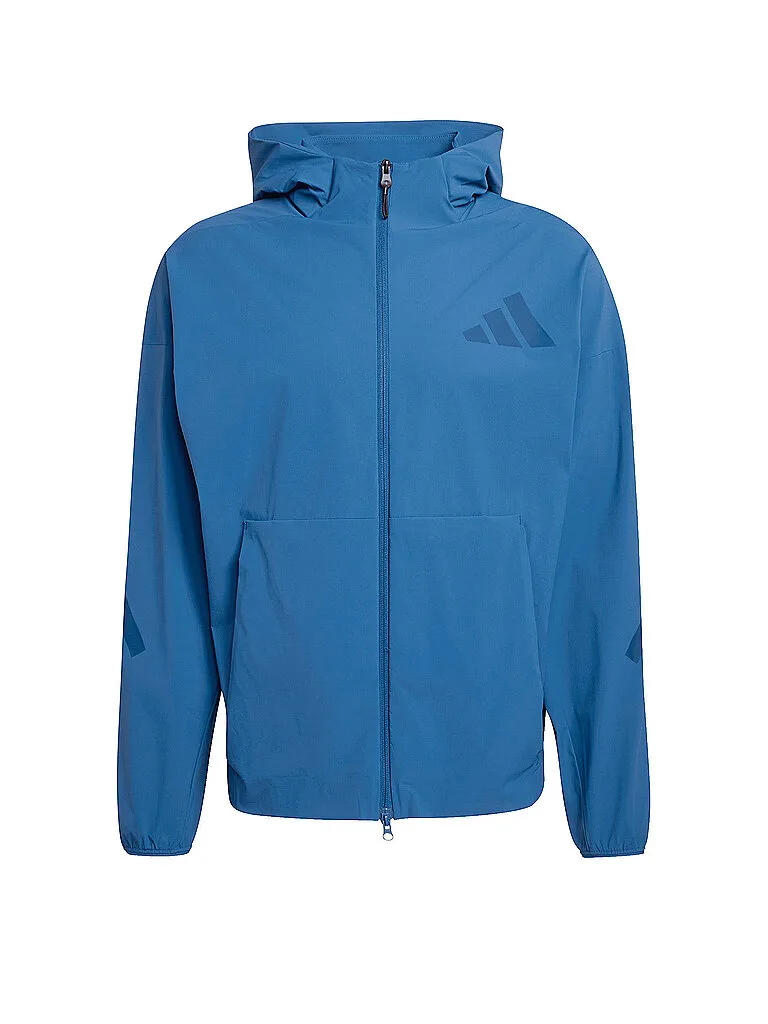 Veste à capuche Z.N.E. bleu marine S - Adidas - FashionsVida