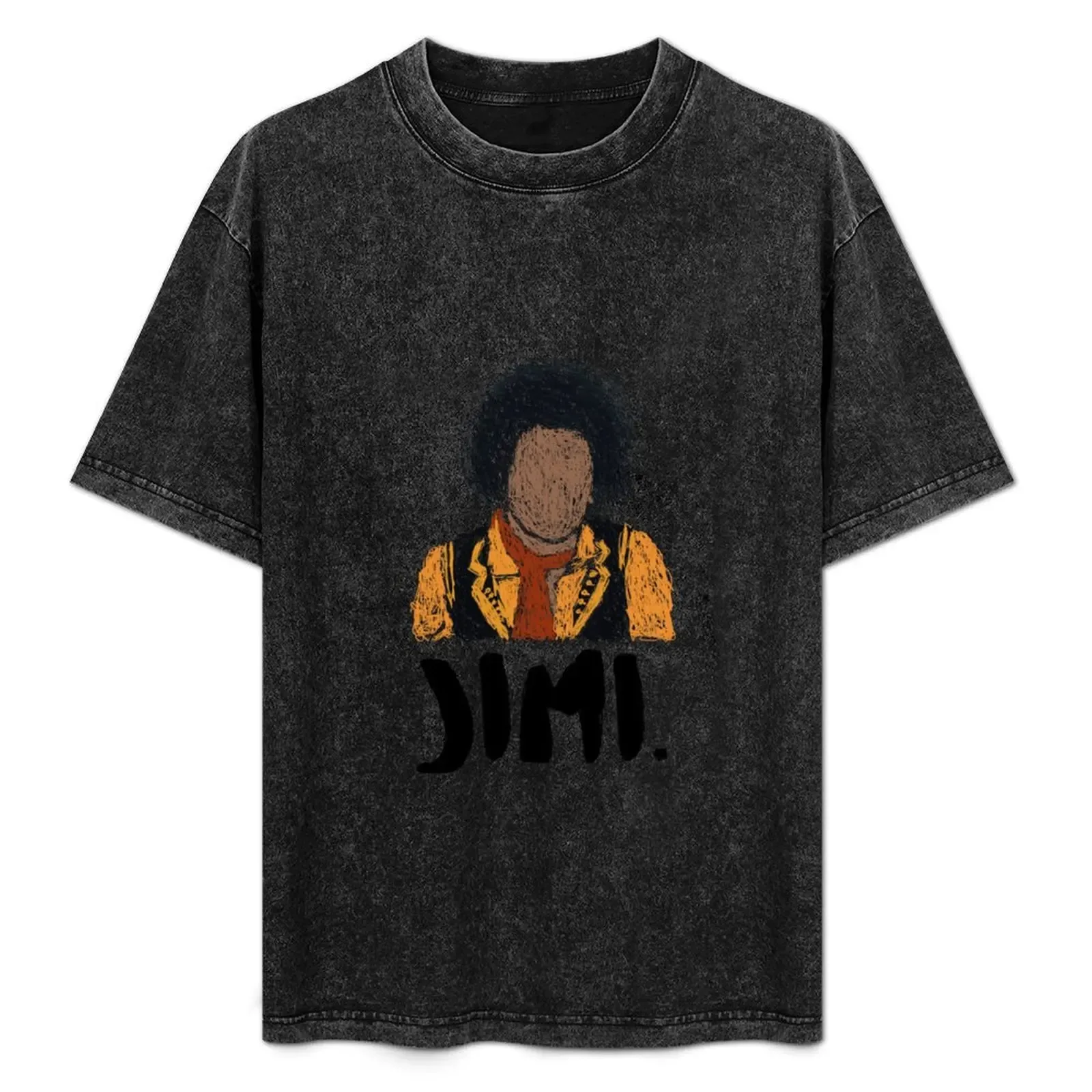 Jimi Scribble T-Shirt Moisture Control Sports Tee - Aliexpress - FashionsVida
