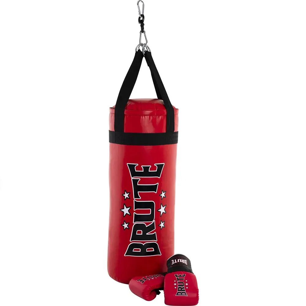 Kit De Démarrage De Boxe Junior Red / Black 2.5ft - Brute - FashionsVida