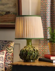 Chatsworth Ceramic Table Lamp Green