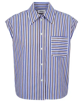 Camicia - 470776 - Moka/Bianco - OTTOD'AME - FashionsVida