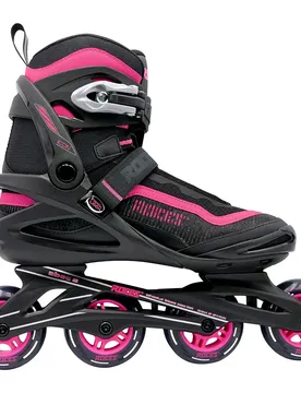Rollers En Ligne Icon X Black / Pink EU 42