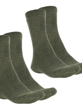 Socken Merino 2er Pack - Oliv / 42-43 Oliv adult - MIL-TEC - FashionsVida