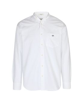 Gant Camisa Regular Fit blanco L