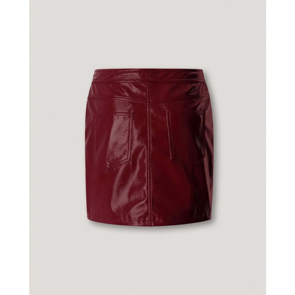 Falda corta de mujer de charol - Pepe Jeans - FashionsVida