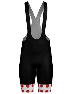 Salopette Tour De France Polka Dot 2025 Black - Santini - FashionsVida