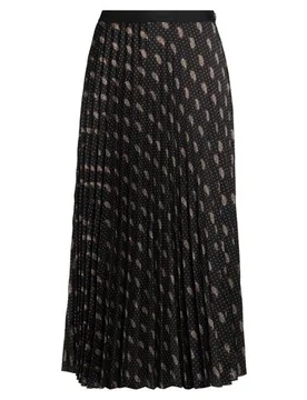 Falda midi Mujer Café 34,36,38,40,42 Mujer - Sandro - FashionsVida
