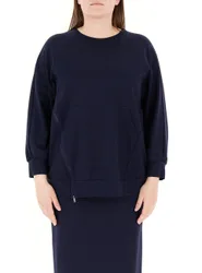 Felpa girocollo BLU NAVY S