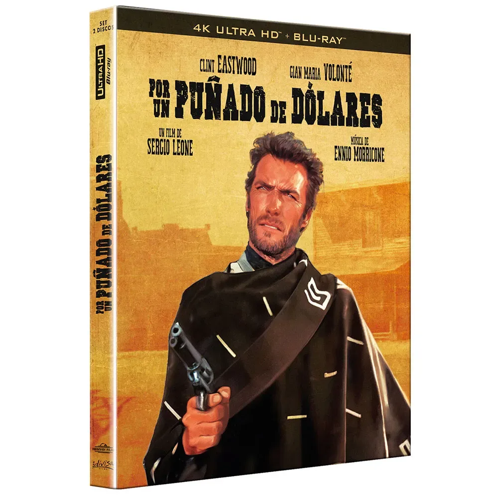 Blu-ray Por Un Puñado De Dólares 4k Multicolor One Size unisex - Divisa - FashionsVida