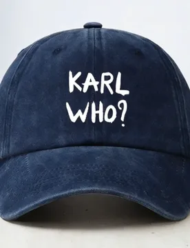 KARL WHO Baseball cap fashion Washed Denim Hat summer Men Women Casual adjustable hats - Aliexpress - FashionsVida