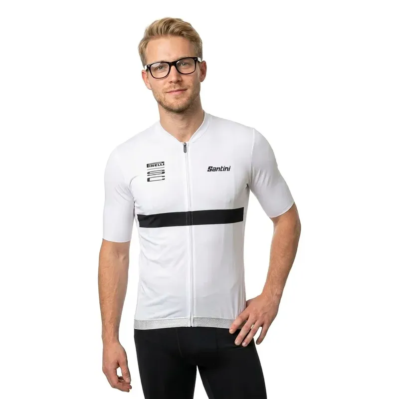 Maglia A Maniche Corte Pirelli White