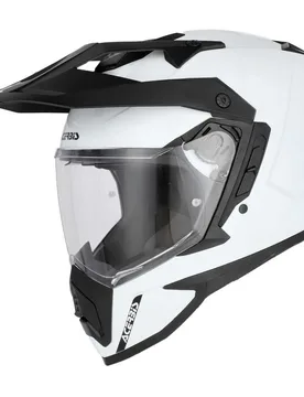 Casco Moto Adventure Assault Mono Bianco taglia XS - Acerbis - FashionsVida