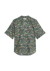 Woven Blouses Shortsleeve female