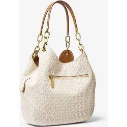 Bolso de hombro Lillie con estampado de logotipos