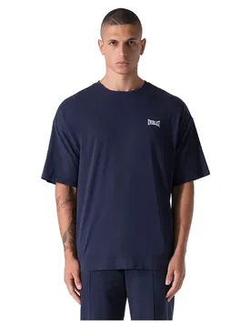 T-shirt à Manches Courtes Dye Over Blue Navy S