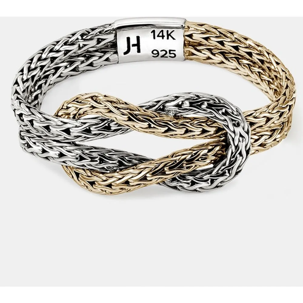 Anillo Love Knot de oro y plata - John Hardy - FashionsVida