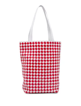 Nappa Intrecciato Check Avenue Tote - Bottega Veneta - FashionsVida