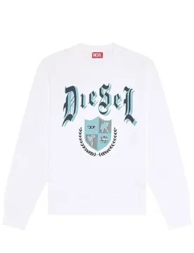Diesel Herren Fleece Weiß 486964