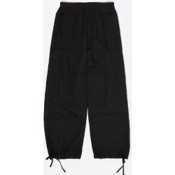 Pantalones rectos de mujer patchwork de pañuelos bordados