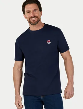 Raging Bull Crest Mens T-Shirt - Raging Bull - FashionsVida