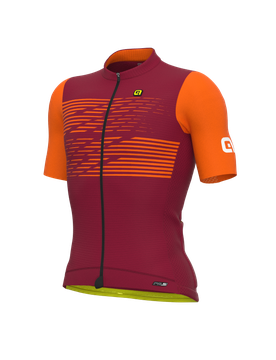 Maglia ciclismo PR-S LOGO bordeaux