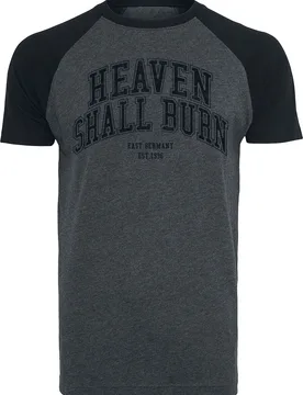 T-Shirt - S bis 4XL - für Männer - Größe 4XL - charcoal/schwarz - Lizenziertes Merchandise! - Männer - male - Heaven Shall Burn - FashionsVida