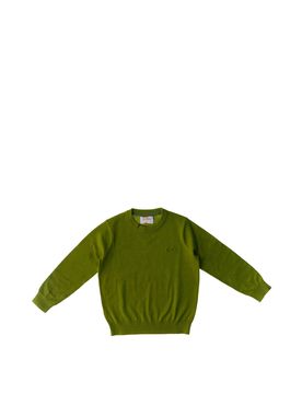 Maglia in cotone VERDE OLIVA 2A