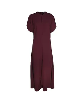 Boss Midikleid rojo oscuro 38 - BOSS - FashionsVida