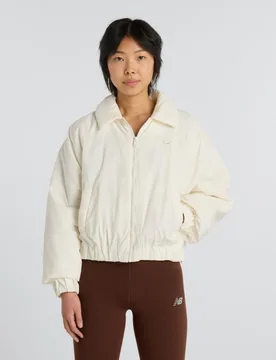 Chaqueta Bomber casual de mujer Woven - New Balance - FashionsVida