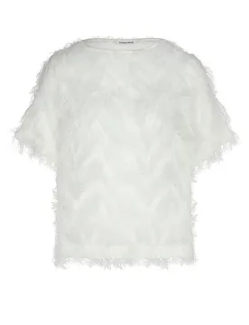 Blusenshirt creme 38 damen - SELECTED FEMME - FashionsVida