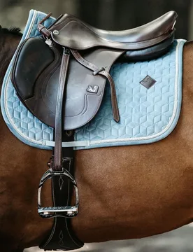 Schabracke VELVET hellblau P - Kentucky Horsewear - FashionsVida